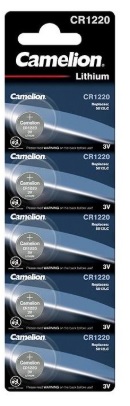 Pila Litio CR1220 3 V Camelion Blíster de 5 pilas