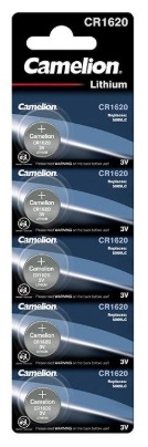 Pila Litio CR1620 3 V Camelion Blíster de 5 pilas